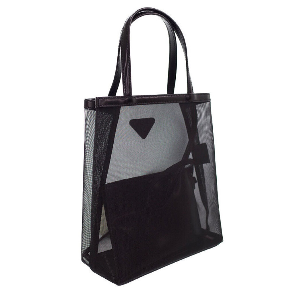 Prada Handbag Mesh Tote Bag